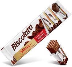 BISCOLATA MINIS MILK WAFER 18C