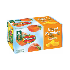 Del Monte Sliced Peaches in 100% Juice (15oz, 6 count)