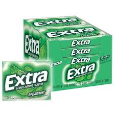 EXTRA SPEARMINT GUM 10 CT