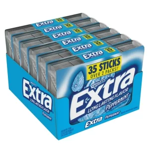 EXTRA GUM MEGA PEPPERMINT 6-35 CT