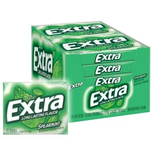 EXTRA SLIM PACK SPEARMINT 10-1