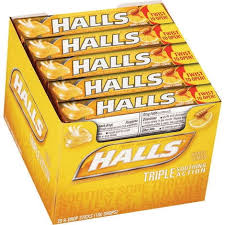 HALLS HONEY LEMON 20CT