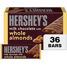 HERSHEY WITH ALMONDS 36 CT