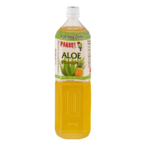 Parrot Pineapple Aloe Vera Drink (1.5L, 12 count.)