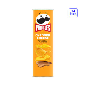 Pringles Potato Crisps Chips, Lunch Snacks, On The Go Snacks, Cheddar Cheese, Can