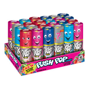 Push Pop Candy Assorted Flavor Lollipops