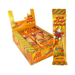 Sour Power Straws Mango (24 count)