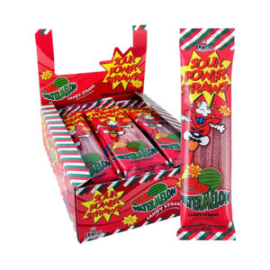Sour Power Straws Watermelon (24 count)