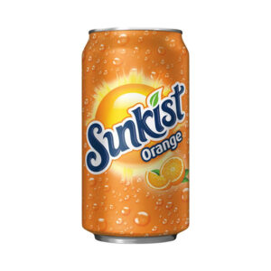 Sunkist Orange cans (12oz, 24count)