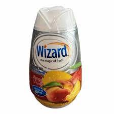 7.8oz Wizard Solid Adjustable Air Freshener, Mango Peach 12/cs