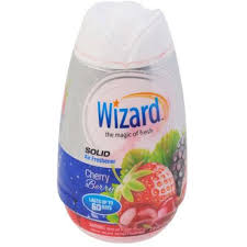 7.8oz Wizard Solid Adjustable Air Freshener, Strawberry Shortcake 12/cs