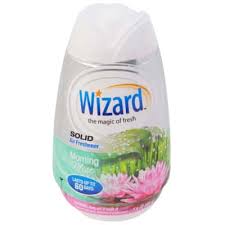 7.8oz Wizard Solid Adjustable Air Freshener, Morning Mist 12/cs