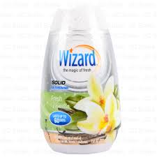 7.8oz Wizard Solid Adjustable Air Freshener, Fresh Vanilla 12/cs