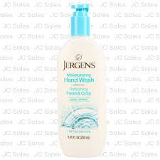 8.45oz Jergens Hand Soap-Refreshing Fresh & Crisp 12/cs
