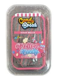 [COTTON CANDY] Candy Break Sour Belts 6/8 oz.