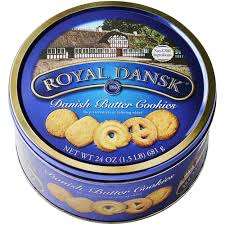 Danish Butter Cookies 24/4 oz.