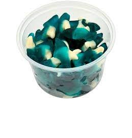 Gummy Blue Sharks 12/10 oz.