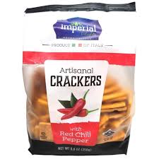 Imperial Royal Artisanal Crackers W/ Red Chili Pepper 10/8.8 oz
