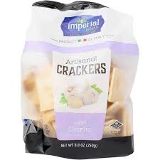 Imperial Royal Artisanal Crackers W/ Garlic 10/8.8 oz