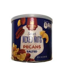 Imperial Select Mixed Nuts W/Pecans 12/12oz