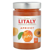 Litaly Apricot Jam in 6/14.1oz