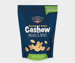 Platinum RS Cashews H/P 12/16oz