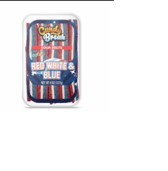 [RED WHITE & BLUE] Candy Break Sour Belts 6/8 oz.