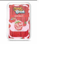 [STRAWBERRY] Candy Break Sour Belts 6/8 oz.