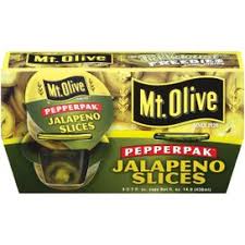 Sliced jalapeno peppers 12/23 oz