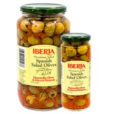 Spanish salad olives 12/23 oz