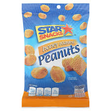 Star Snacks Honey Roasted Peanuts 18/4.5 oz.