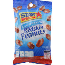 Star Snacks Red Skins Peanuts 18/4.5 oz.