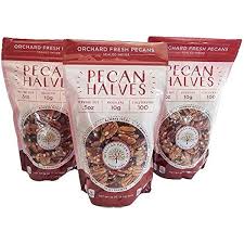 Sunhill Naturals Pecan Halves 8/16oz. (Stand Up Bags)
