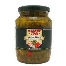 Supreme Star Relish 12/12oz