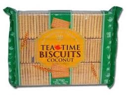 Tea Biscuits (Coconut) - Pack 24 x 3 Pack x 115G