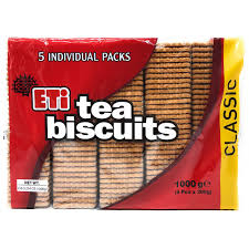 Tea Biscuits (Plain) - Pack 24 x 3 Pack x 115G