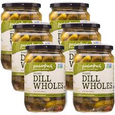 Whole dill pickles 6/23 oz