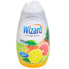 7.8oz Wizard Solid Adjustable Air Freshener, Tropical Citrus 12/cs
