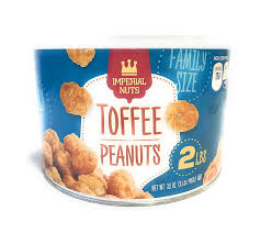 12/9 oz peanuts toffee (Imperial)